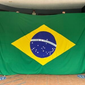 Confección de bandera de Brasil