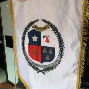 Confección de estandarte sublimado Colegio San José