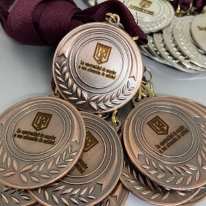 Medallas corrida Liceo Pablo Neruda