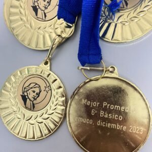 Medallas estudios Escuela La Salle