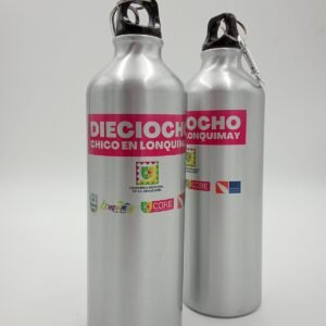 Botella metálica para Evento "Dieciocho Chico en Lonquimay" para municipalidad de Lonquimay