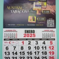 Calendario Austral Tabacos 2024-2025: Descubre productos y fechas importantes en diciembre, enero y febrero.