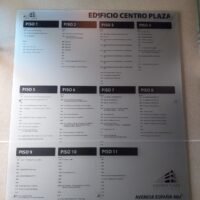 Directorio del Edificio Centro Plaza: guía de oficinas y servicios en Avenida España 460.