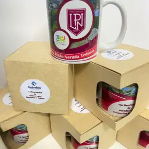 Taza Pablo Neruda: un regalo educativo que celebra la cultura chilena y la literatura.